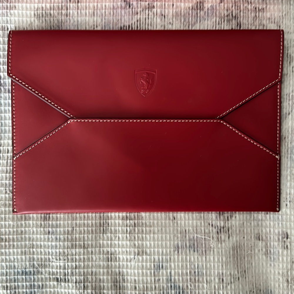 Ferrari Envelope Clutch Organizer